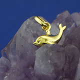 9K Gold Small Dolphin Pendant