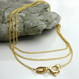 9K Gold Anchor Chain Necklace