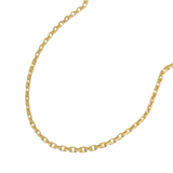 Bracelet chaîne d'ancre en or jaune 14 carats